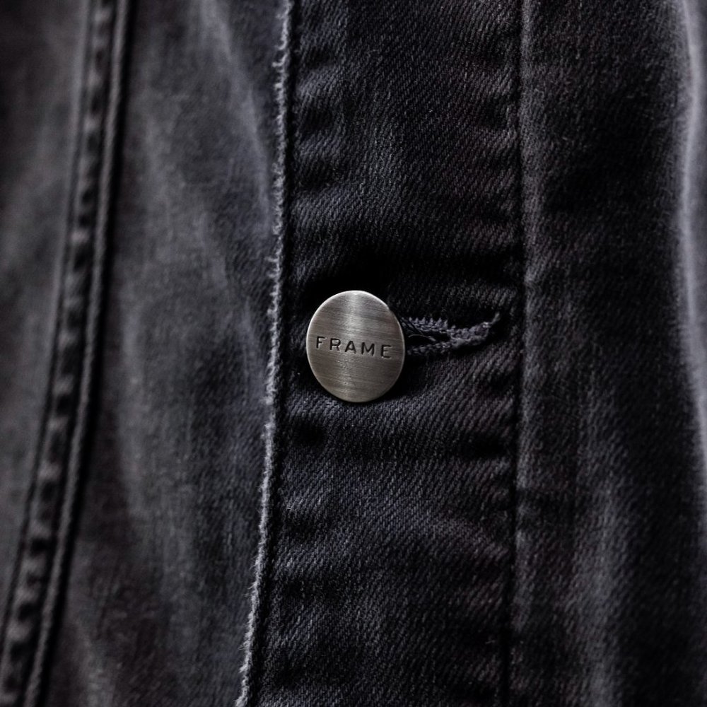 Frame Grey Denim Jacket - Picture 9 of 14